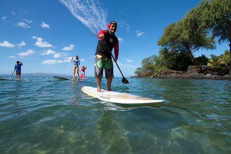 Semi Private Stand Up Paddle Boarding (SUP) Class at Kalama Beach in Kihei  2024 - Maui