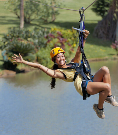 Maui Zipline at The Tropical Plantation