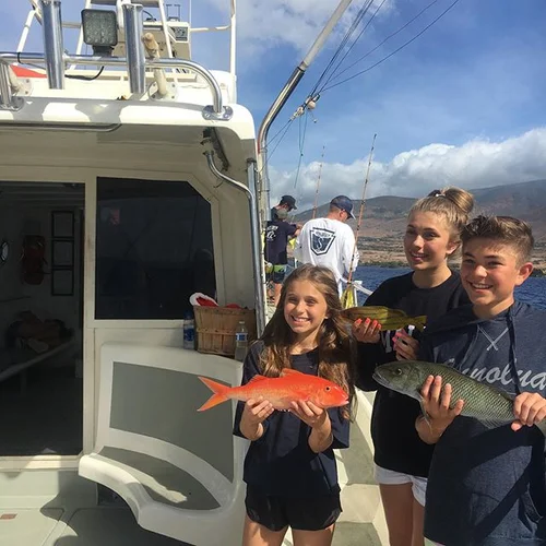 6 HR. Maui Bottom & Sport Fishing Combo